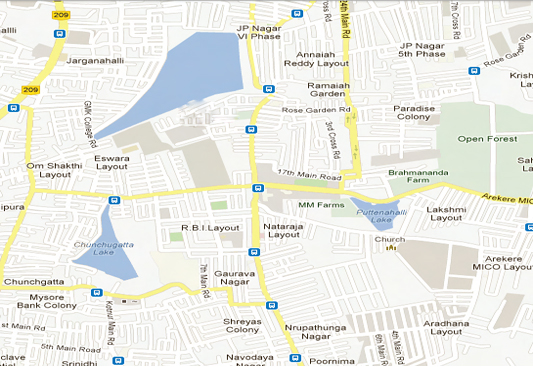Dreamz Samhita Location Map