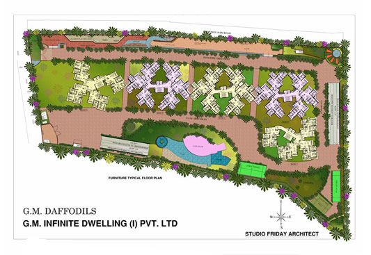 GM Infinite Daffodils Layout Plan