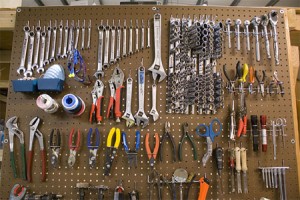 organise your garage in an apartment