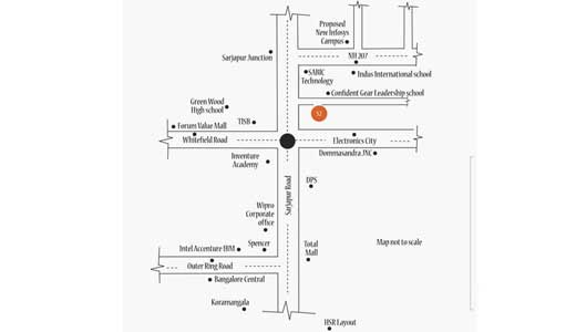 S2 Avantikaa Lifestyle Location Map