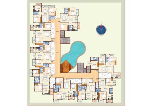 S2 Avantikaa Lifestyle Typical Floor Plan